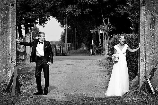 Black & White Wedding
